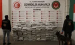 Kapıkule Gümrük Kapısı'nda ele geçirilen uyuşturucu maddeler