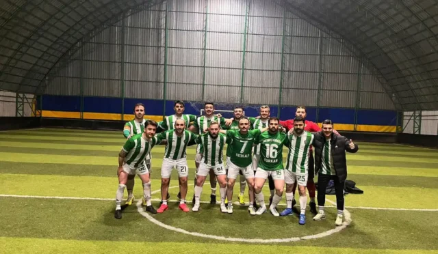 Kars Emniyet Müdürlüğü takımının Türkiye Şampiyonası çeyrek final maçı galibiyeti