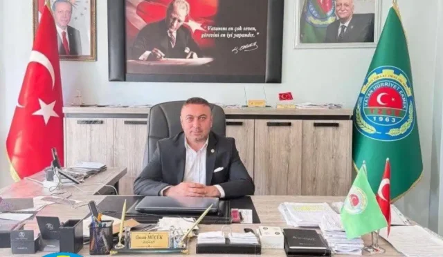 Kars Ziraat Odası Başkanı Özcan Müçük, çiftçiler için destek çağrısında bulunuyor