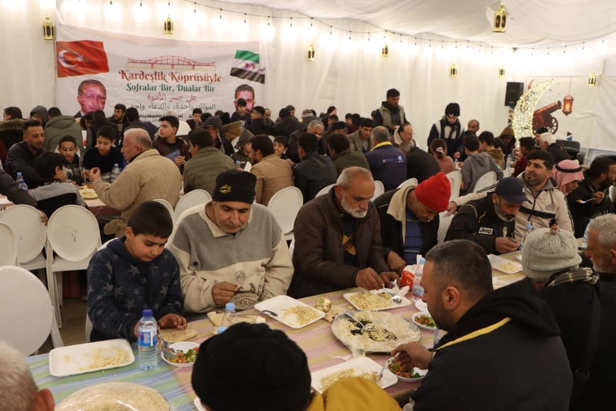 Kayseri’den Tartus’a Kardeşlik Sofrası: Ramazan’da Yardım Eli Uzandı