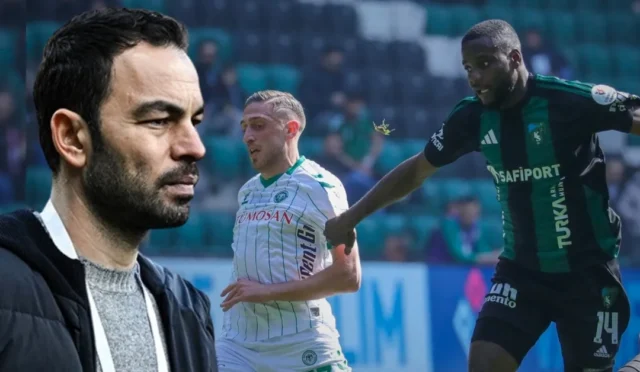 Kocaelispor Teknik Direktörü Selçuk İnan, penaltı kararı sonrası yedek kulübesini soyunma odasına götürürken