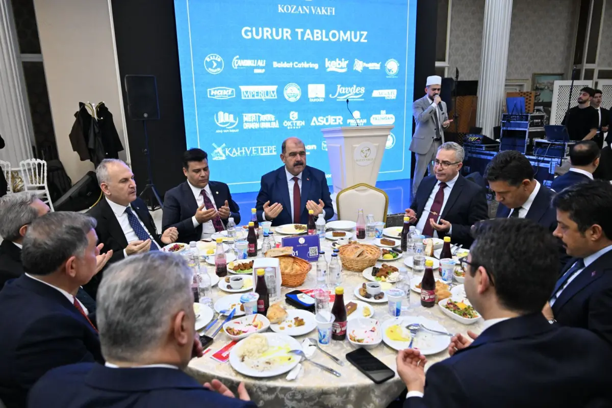 Kozan Vakfı İftarında Çukurovalılardan Birlik ve Beraberlik Mesajı