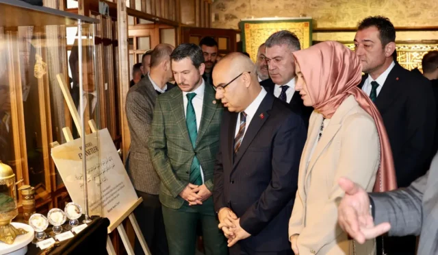 Giresun'da Peygamber Efendimiz'in kutsal emanetlerinin sergilendiği salon