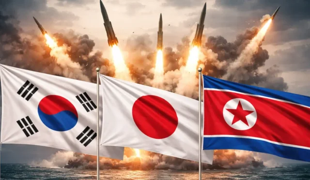 Kuzey Kore'nin Japon Denizi'ne balistik füze denemesi yapması