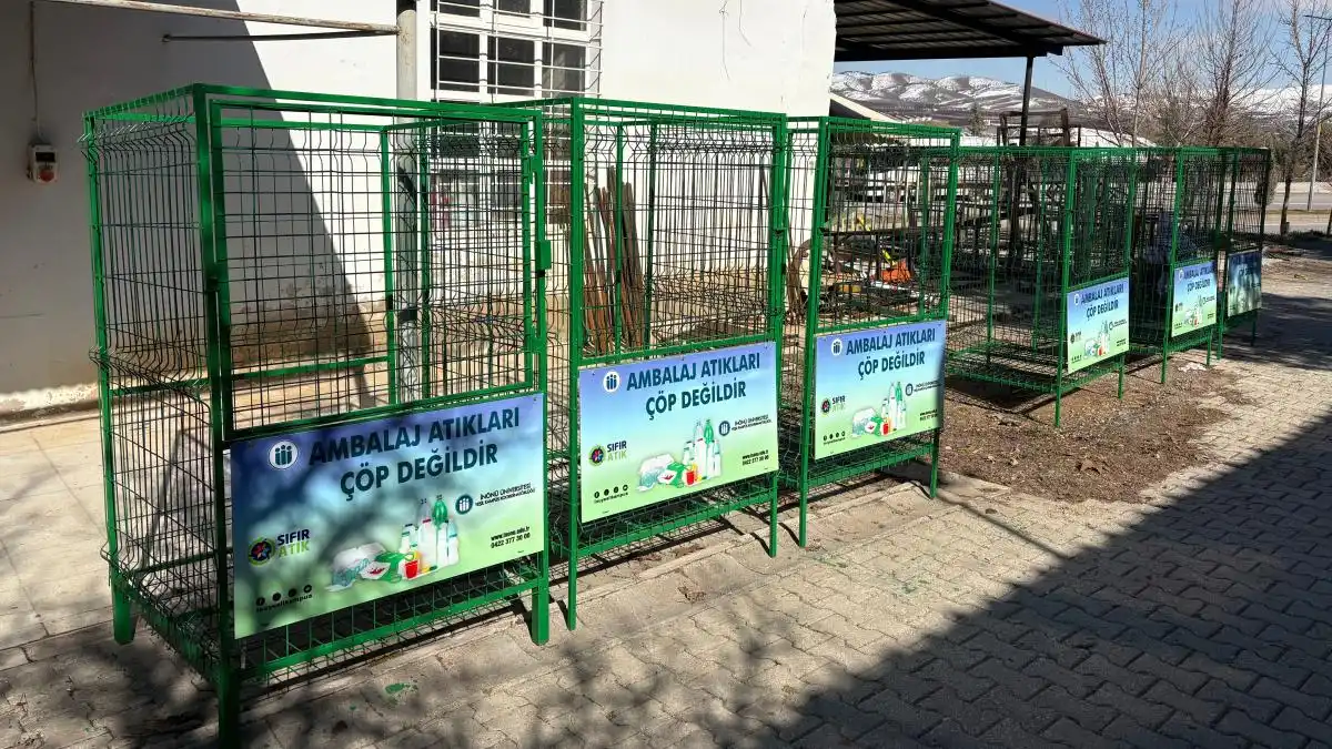İnönü Üniversitesi’nde Sıfır Atık Hedefi: Çevre Dostu Sepetler Kampüste Yerini Aldı