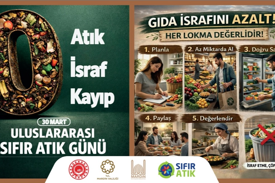 Mardin’de ‘Sıfır Atık Ayı’ Farkındalığı Yüksek Tempo: Sergi ve Eğitimlerle Çevre Bilinci Artıyor