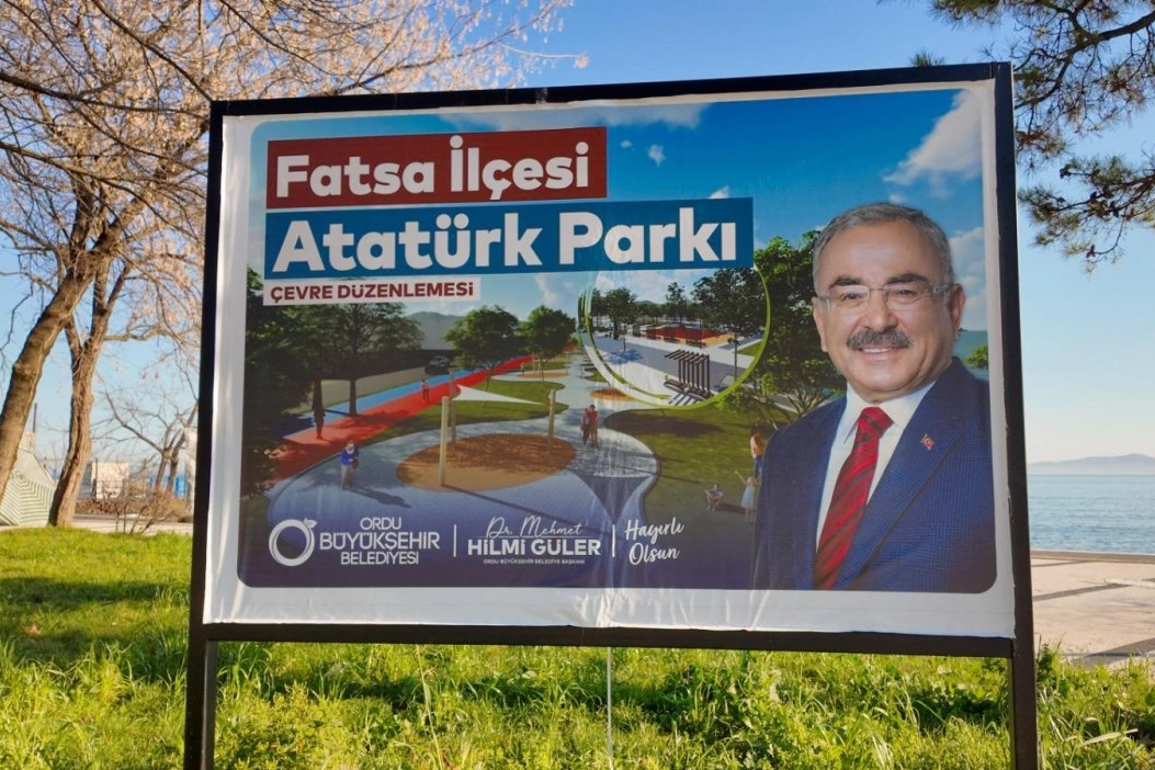 Fatsa Atatürk Parkı Yeniden Doğuyor: Ordu’da Modern Bir Yaşam Alanı Oluşturuluyor