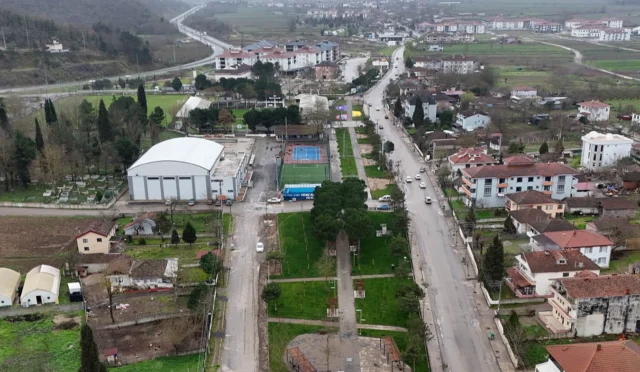 Sakarya Söğütlü'de yapımı tamamlanan Ritim Park'ın genel görünümü