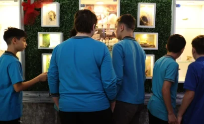 Samsun Fatih Ortaokulu öğrencilerinin okulda kurduğu Doğa Müzesi'nden görseller