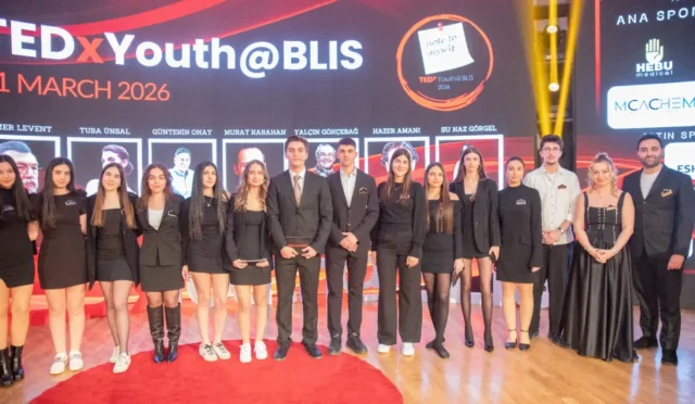 TEDxYouth@BLIS 2026 etkinliği, 'Kendime Not' temasıyla Ankara'da gençlerle buluştu.