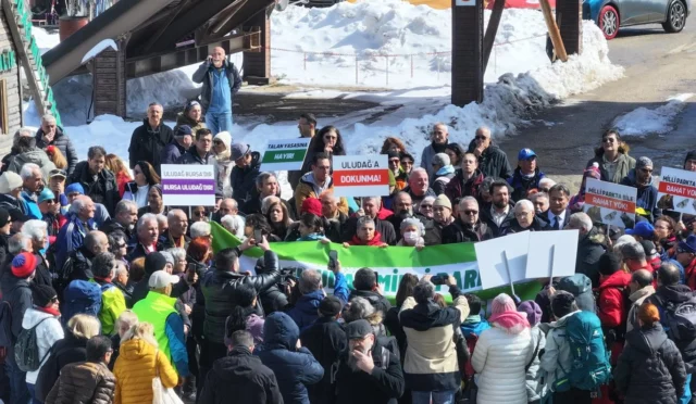 Uludağ Milli Parkı'nda sivil toplum kuruluşlarının şirketlere karşı aldığı önlemler