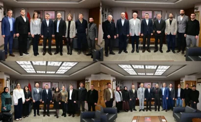 Yıldırım Belediye Başkanı Oktay Yılmaz, oda başkanları ile bir araya geldi