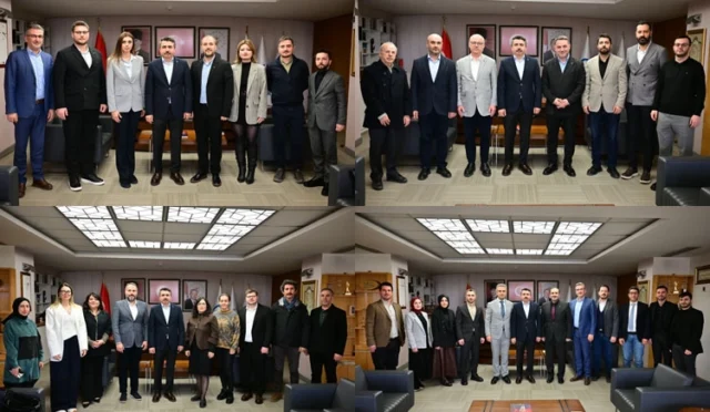 Yıldırım Belediye Başkanı Oktay Yılmaz, oda başkanları ile bir araya geldi