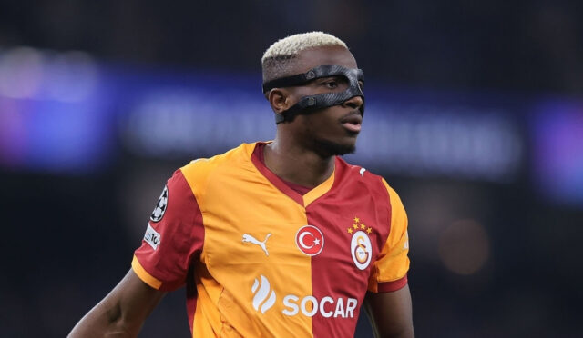 Galatasaraylı futbolcu Osimhen derbide oynama isteğini dile getirdi