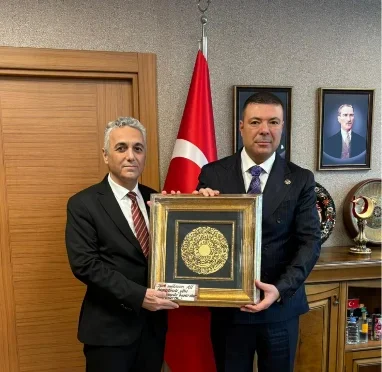 AL-KON ve Hekimsen temsilcileri MHP Genel Başkan Yardımcısı Özgür Bayraktar'ı ziyaret etti.