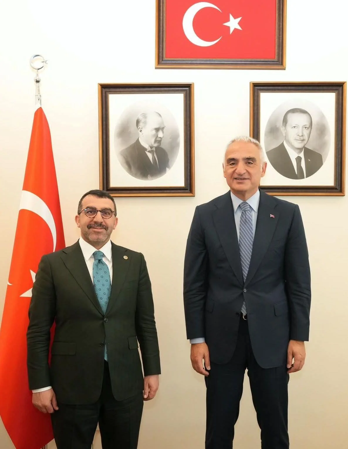 Milletvekili Adem Çalkın, Kültür ve Turizm Bakanı Mehmet Nuri Ersoy ile Kars’ın Turizm Potansiyelini Masaya Yatırdı