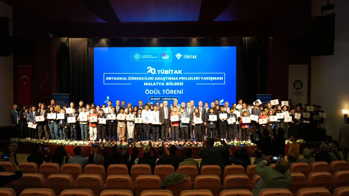 Malatya’dan TÜBİTAK 2204-B Bölge Finaline Damga: Bilim ve Sanat Projeleri Öne Çıktı