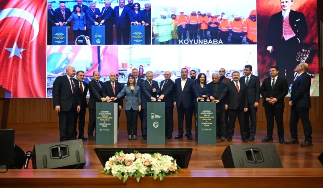 Ankara Büyükşehir Belediyesi'nin 1.1 milyar dolarlık altyapı projeleri temel atma töreni