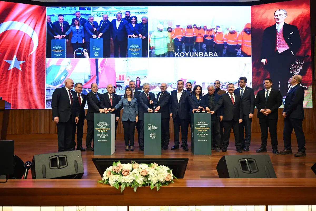 Ankara’nın Geleceğine 1.1 Milyar Dolarlık Dev Altyapı Yatırımı: Su Sıkıntısı ve Sel Baskınlarına Karşı Kapsamlı Çözümler