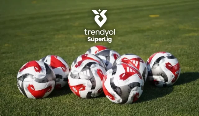 Trendyol Süper Lig ve 1. Lig'de haftanın maç takvimi duyuruldu