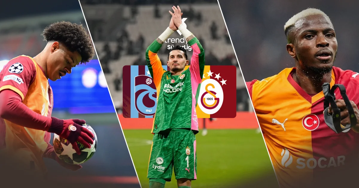Galatasaray’da Trabzonspor Maçı Öncesi Sakatlık ve Ceza Şoku: Önemli İsimler Sahada Olamayacak