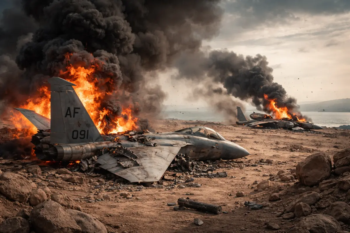 ABD 23 Yıl Aradan Sonra İlk Kez Savaş Uçağı Kaybetti: F-15 ve A-10 Düşürüldü