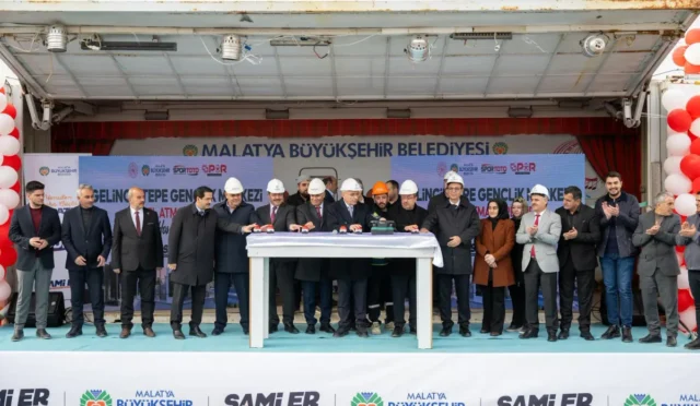Malatya Gelinciktepe Gençlik Merkezi temel atma töreni