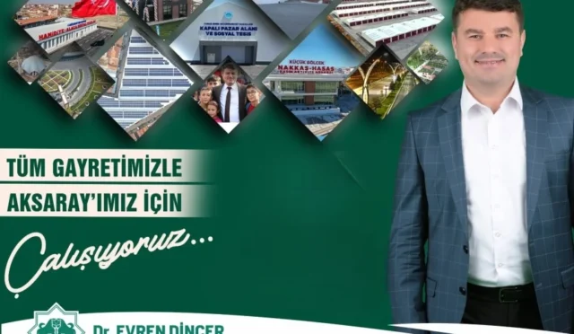 Aksaray Belediye Başkanı Dr. Evren Dinçer'in 7 yıllık görev süresi boyunca hayata geçirdiği projeleri ve geleceğe yönelik vizyonunu anlatan haber