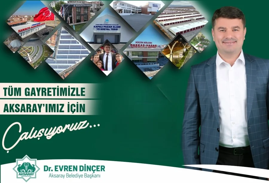 Aksaray’da 7 Yıllık Dönüşüm: Başkan Dinçer’den Kapsamlı Projeler ve Gelecek Vizyonu