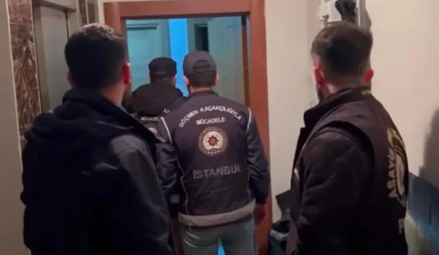 İstanbul'da sahte belgelerle ikamet izni alanlara yönelik operasyon