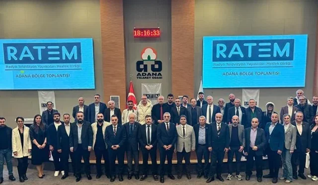 RATEM yönetim kurulu üyeleri ve bölge yayıncıları Adana'da sektörün geleceği için buluştu.