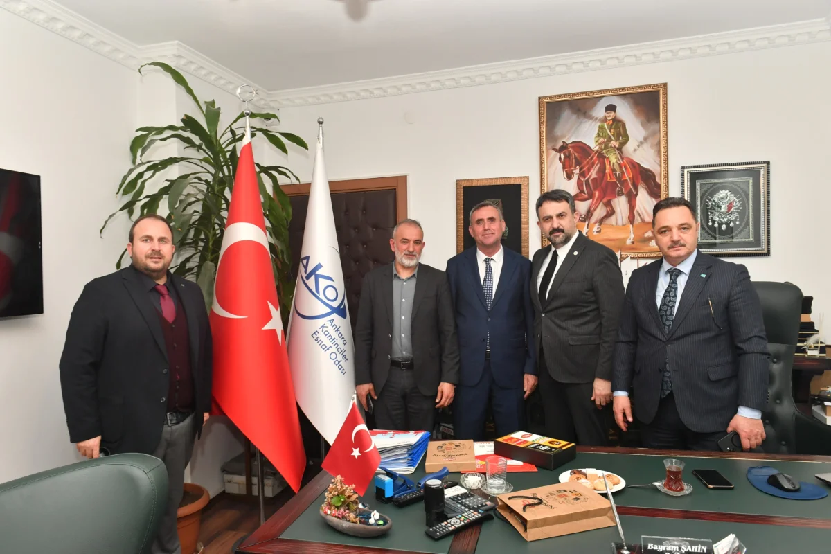 Ankara Kent Konseyi’nden Kantinciler Odası’na Ziyaret: İş Birliği Vurgusu