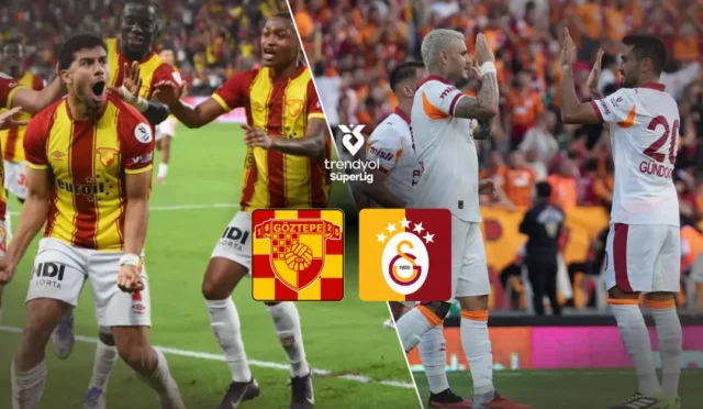 Göztepe ve Galatasaray futbol takımlarının Süper Lig'deki kritik maçı öncesi stadyum atmosferi