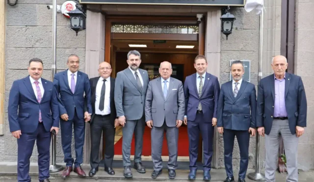 Ankara Kent Konseyi ve ANKESOB temsilcileri bir araya geldi