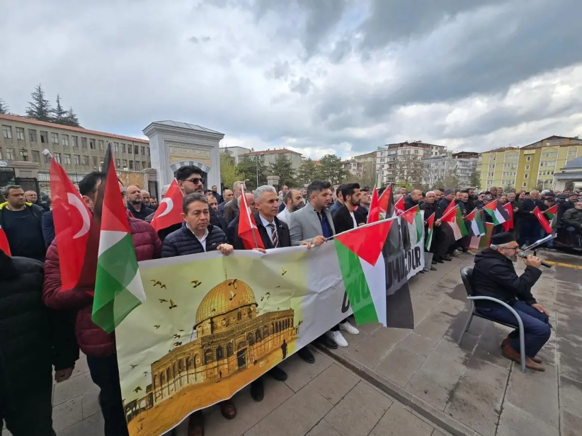 Kırıkkale’den Filistin’e Yükselen Ses: İsrail Politikalarına Sert Tepki