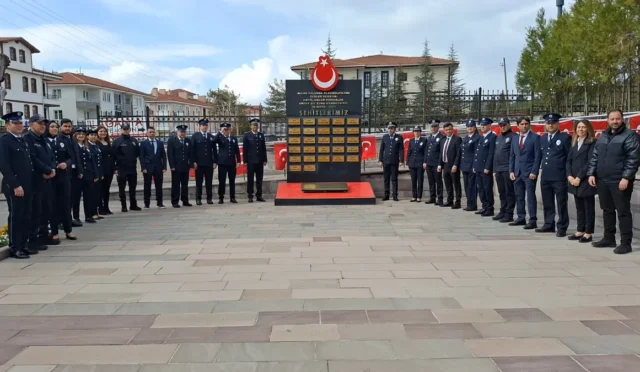 Beypazarı'nda Polis Teşkilatı'nın 181. yıl dönümü kutlamalarından genel görünüm