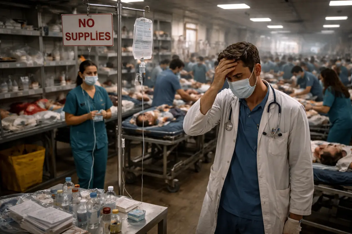 Beyrut Sağlık Sistemi Çökmek Üzere: Hastaneler Doldu, Tıbbi Malzeme Tükeniyor