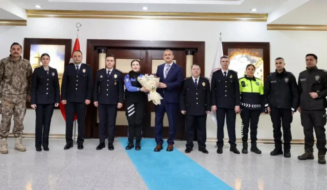 Ağrı'da Türk Polis Teşkilatı'nın 181. kuruluş yıl dönümü kutlama etkinliği