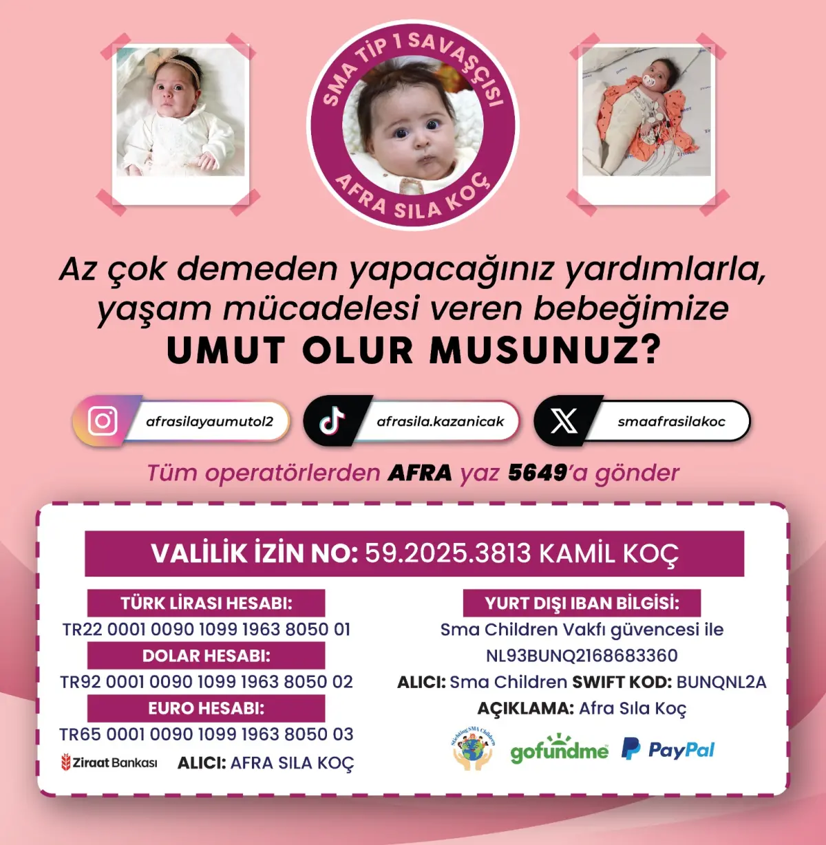 SMA Hastası Afra Sıla İçin Umut Çağrısı: Aile, “Güneşimiz Sönmesin” Diyor, Türkiye’den Destek Bekliyor