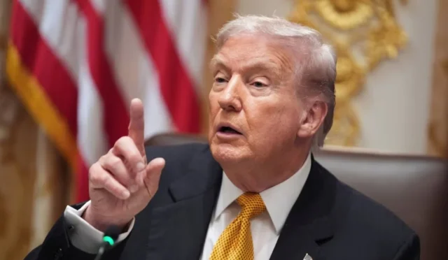 Donald Trump, Hürmüz Boğazı'ndaki gerilim ve İran'a yönelik sert açıklamalarda bulunuyor.