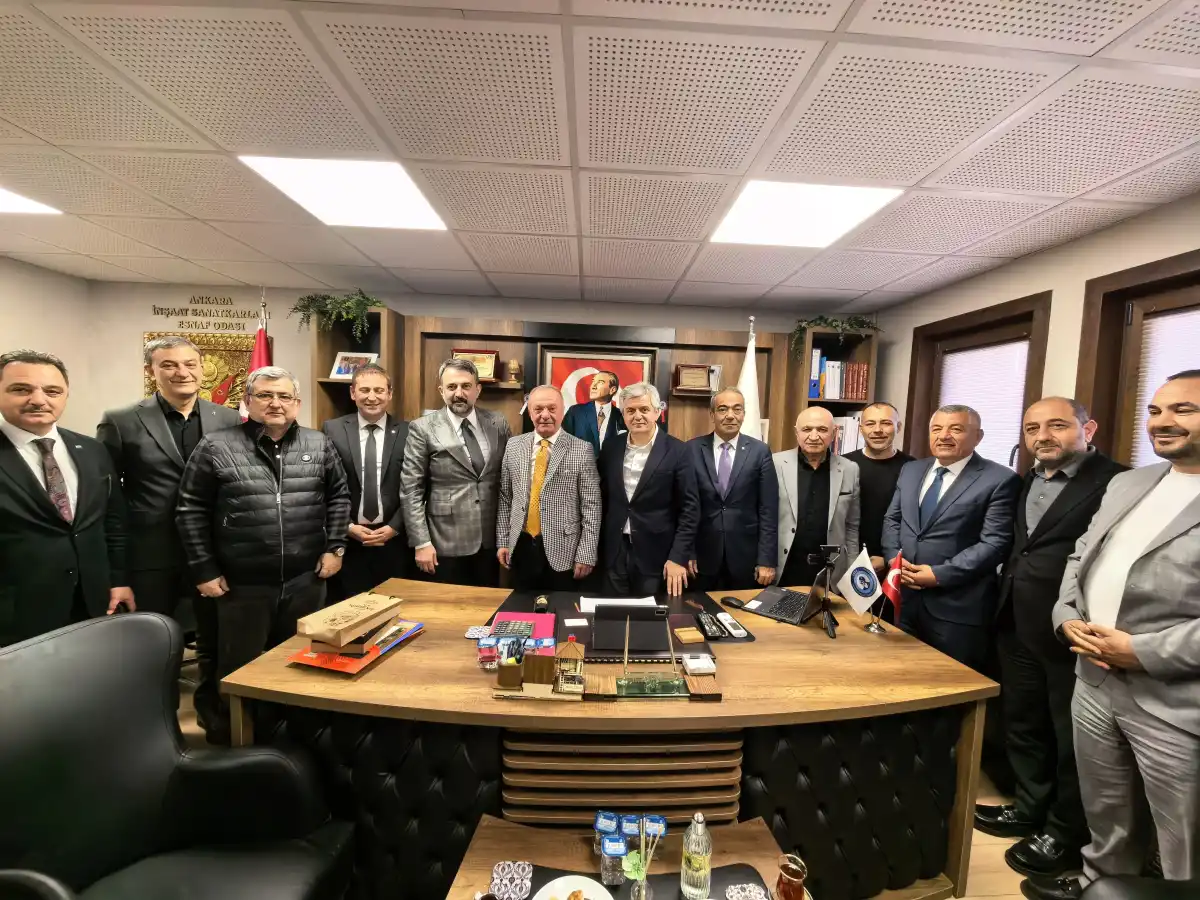 Ankara Kent Konseyi Başkanı Yılmaz, İbrahim Aydın’ı Tebrik Etti: İş Birliği Fırsatları Değerlendirildi