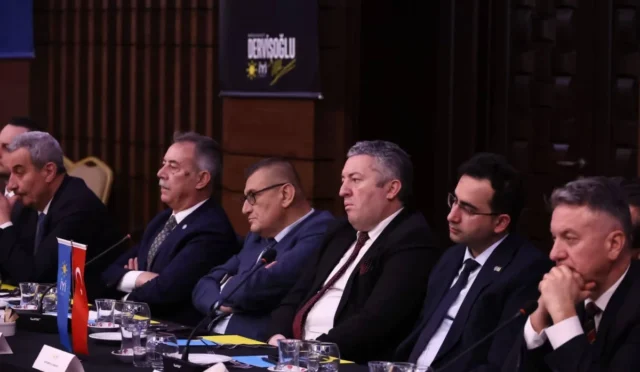 İYİ Parti Kars İl Başkanı Ömer Baran Yeşilbağ, Ankara'daki il başkanları toplantısında