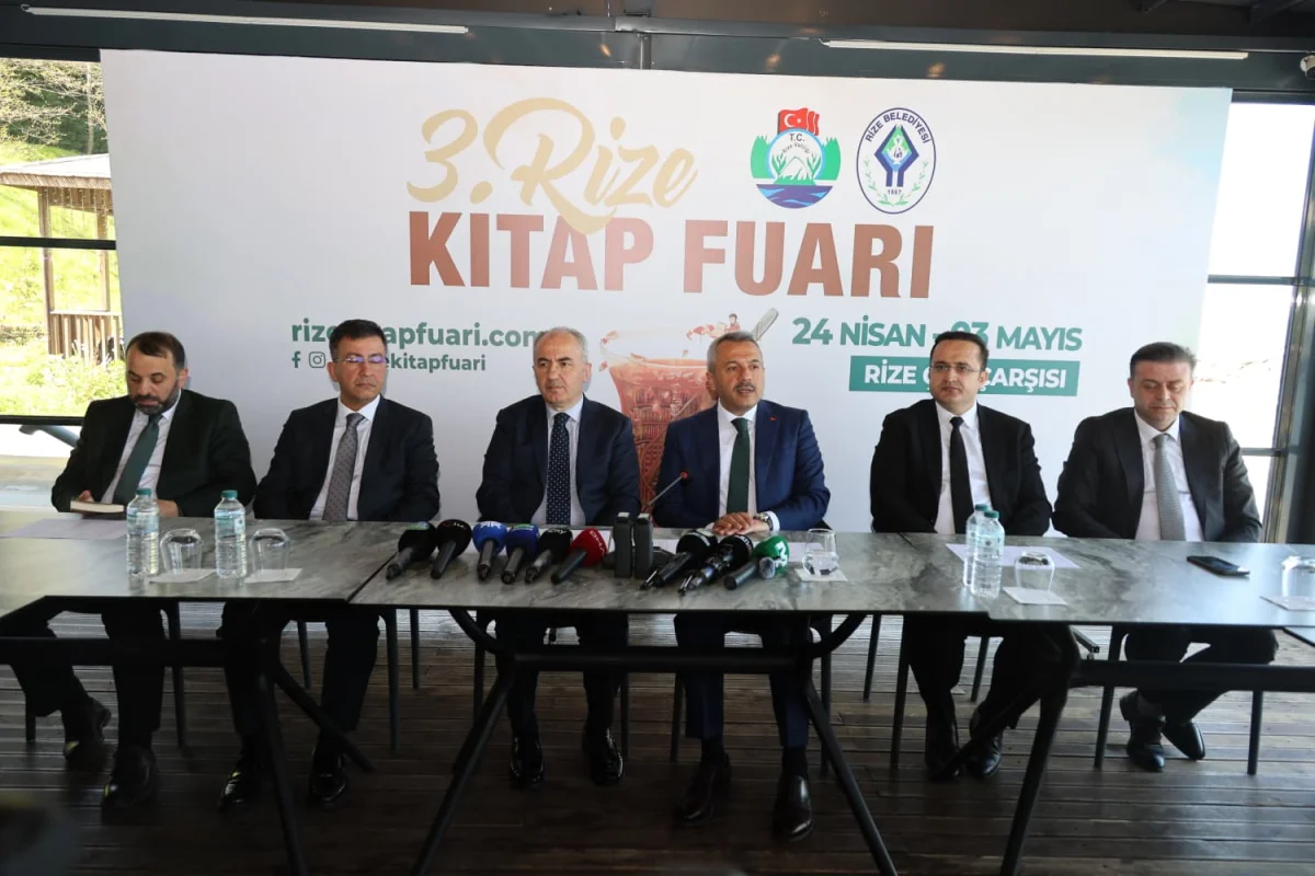 Rize 3. Kitap Fuarı Açılıyor: Karadeniz’in En Büyük Edebiyat Buluşması