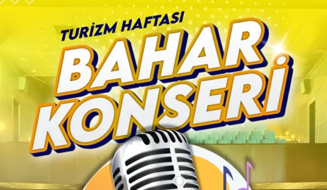 Kars'ta düzenlenen bahar konserinin, eğitim camiasına yönelik saldırılar nedeniyle iptal edildiğini gösteren görsel.
