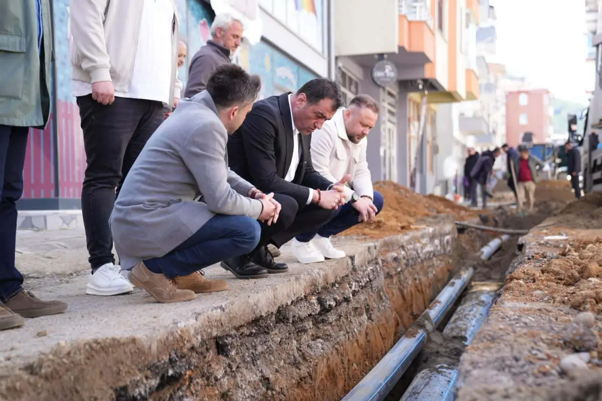 Giresun’da Altyapı Devrimi: Asbest Borular Yerini Modern Polietilenlere Bırakıyor, 31.5 Milyon TL’lik Yatırım