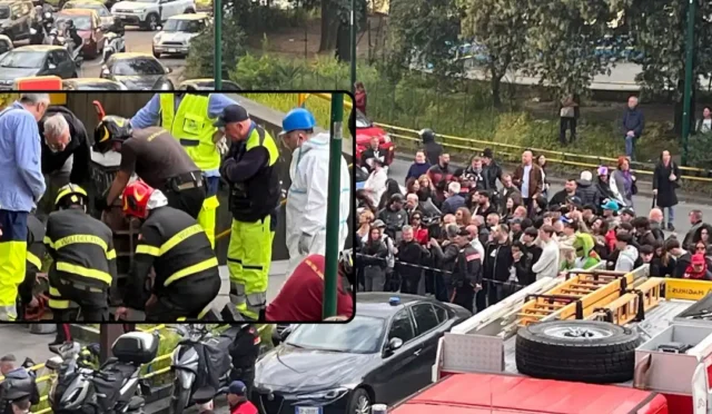 İtalya'da bir banka şubesinde 25 kişinin rehin alındığı ve soyguncuların tünellerle kaçtığı soygun olayı.