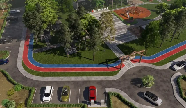 Akçadağ'a kazandırılacak yeni mesire alanı projesini gösteren temsilî görsel