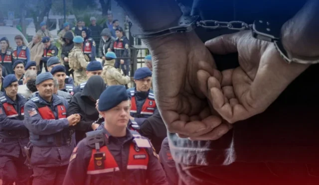 Aydın merkezli sahte sertifika operasyonu kapsamında tutuklanan şüpheliler ve ele geçirilen para trafiği