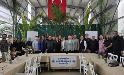 Çukurova Ankaralılar Derneği üyeleri Adana'da düzenlenen kahvaltı programında bir araya geldi.