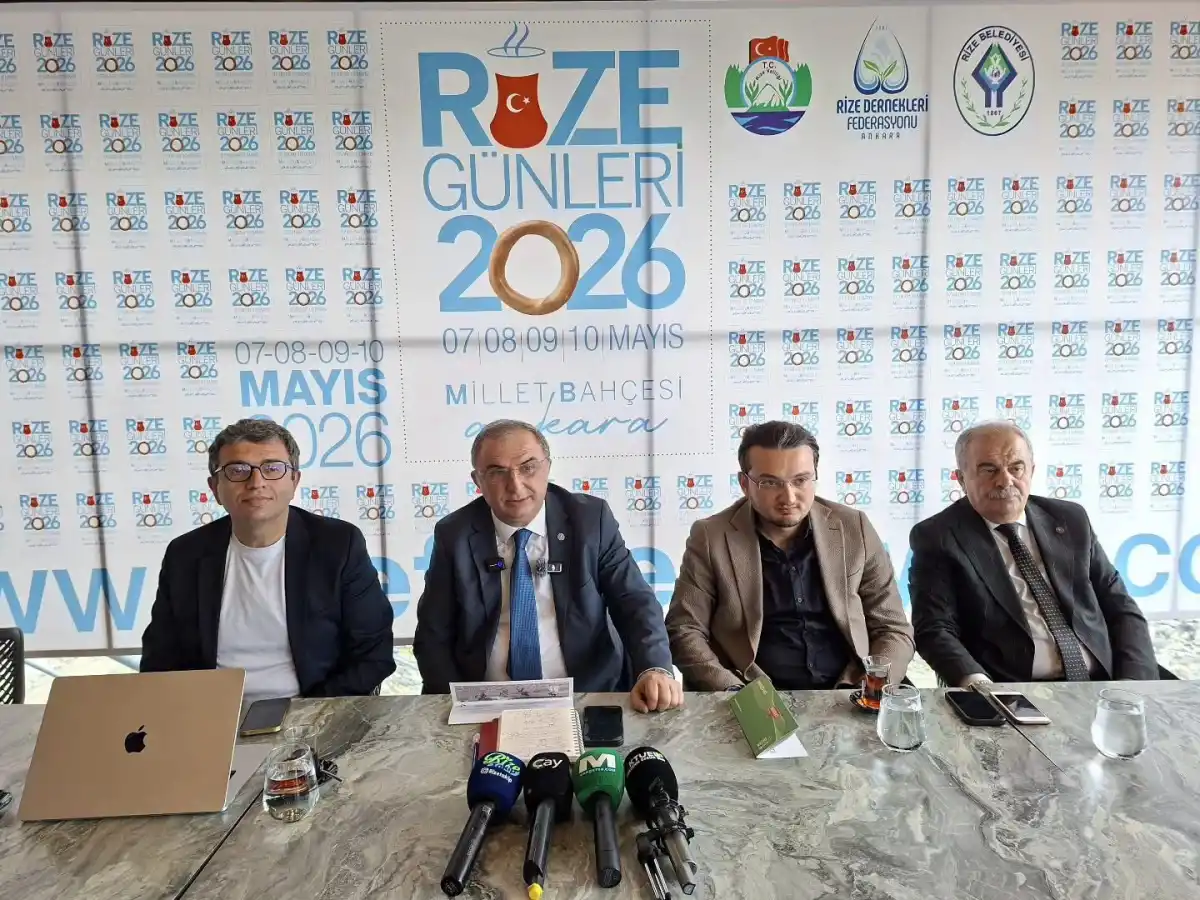 Ankara Rize Günleri Başlıyor: “Size, Bize, Hepimize Rize” Sloganıyla Başkent Renkleniyor